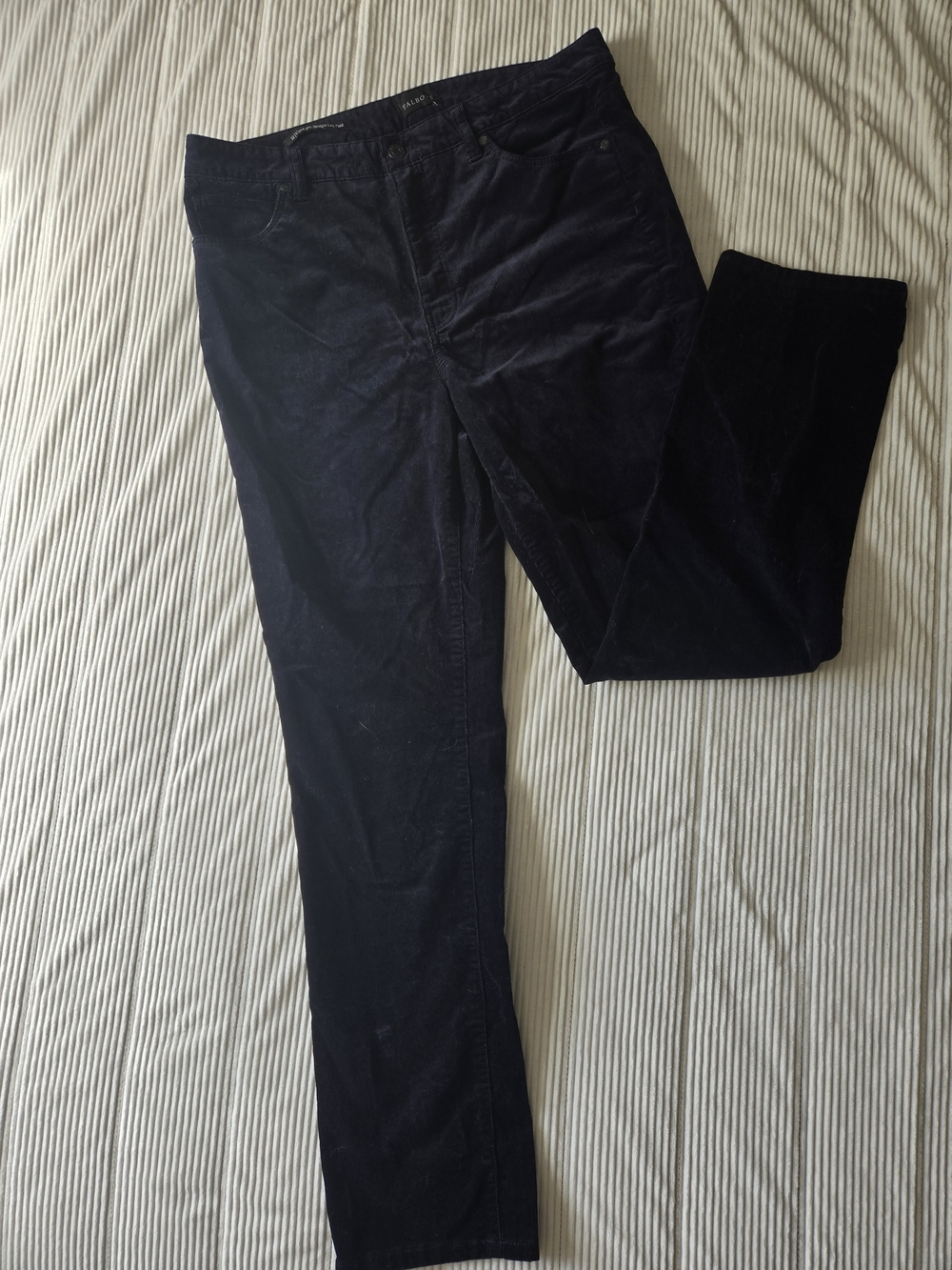 Women's Navy Corduroy Pants